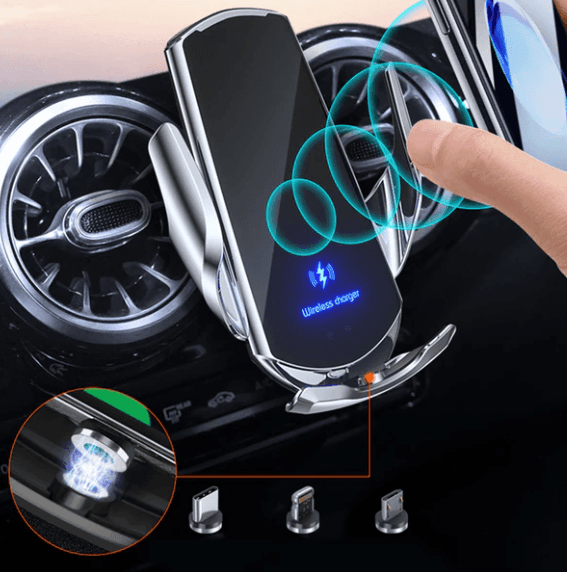 Suporte Carregador 2 em 1 Automotivo SmartCharger - Ride Up 