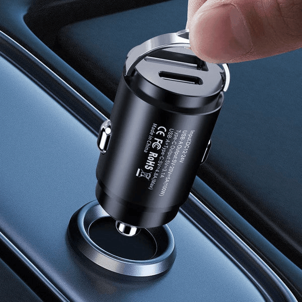 Carregador Minimalista Ultra Rápido ChargerDuo - Ride Up 