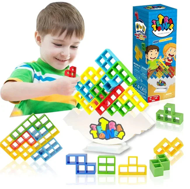Brinquedo Jogo de Tetris Portátil – Diversão para Crianças e Adultos