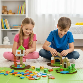 Blocos de Construção Magnética CraftUp - 100 Peças