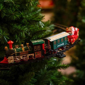 Trem Natalino Elétrico para Árvore de Natal - Ride Up 