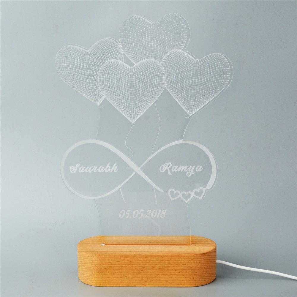 Luminária InfinityLove™ - Ride Up 